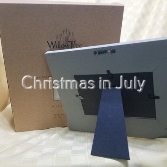 Willow Tree Susan Lordi Photo Frame Painted Wood Olive Branch Silhouette #26410 - Picture 5 of 5